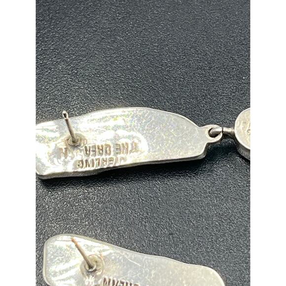 Margaret Thurman 925 The Dreamer Baroque Pearl Amethyst Teardrop Dangle Earring - Picture 9 of 11